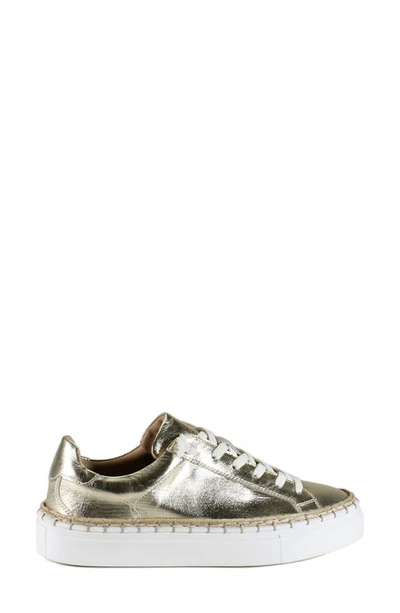 Diba True Em Belish Sneaker In Light Gold