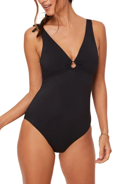 Shop Andie The Bonita One-piece Swimsuit In Black