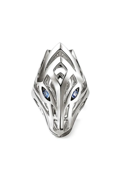 Shop John Hardy Naga Ring In Silver