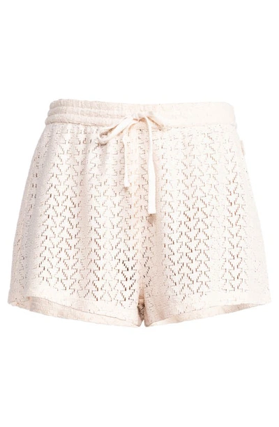 Roxy Sunset Riders Cover-up Shorts In Tapioca