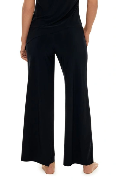 Shop Magicsuit Matte Jersey Cover-up Pants In Black