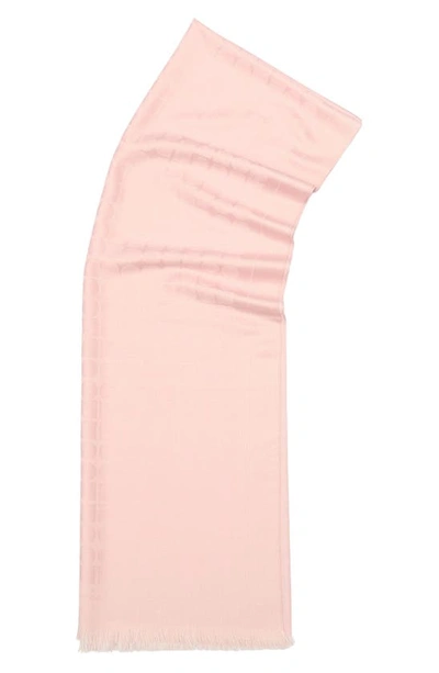 Shop Kate Spade Noel Yarn Dyed Scarf In Pink
