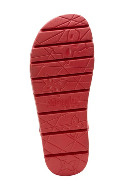 Alegria By Pg Lite Roz Sandal In True Red