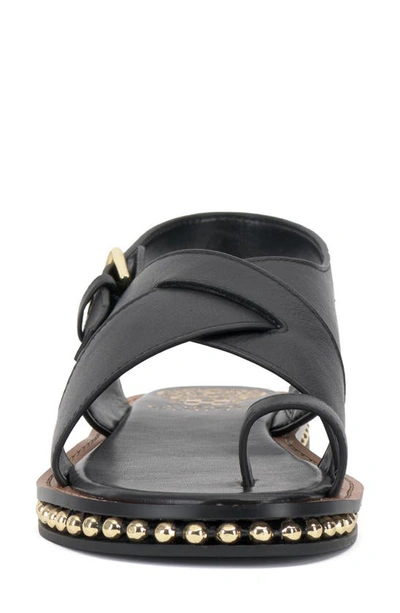 Vince Camuto Ciela Toe Loop Sandal In Black