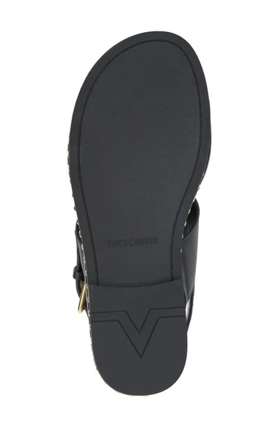 Vince Camuto Ciela Toe Loop Sandal In Black