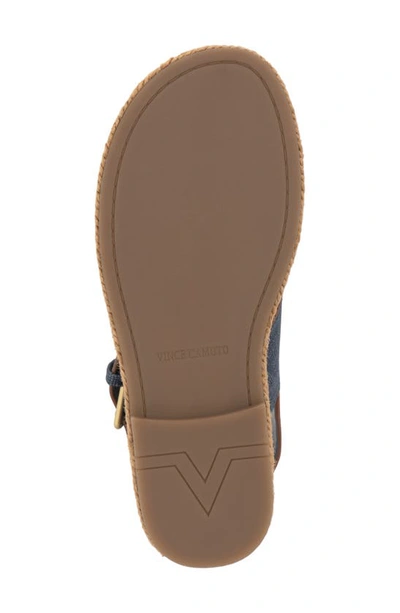 Vince Camuto Ciela Toe Loop Sandal In Elemental Blue