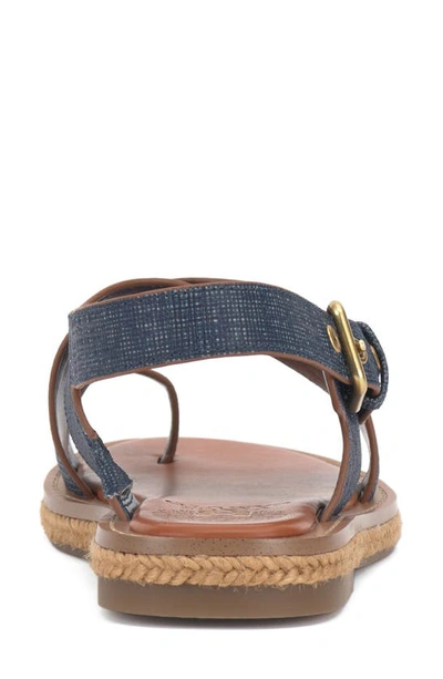 Vince Camuto Ciela Toe Loop Sandal In Elemental Blue