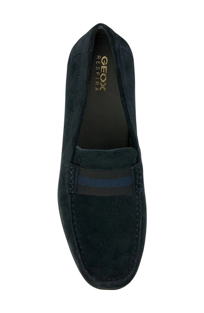 Shop Geox Ascanio Loafer In Navy