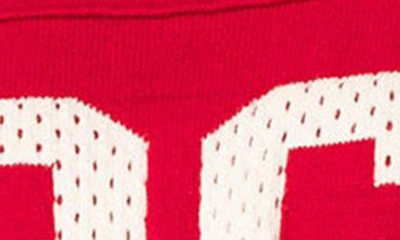 Edikted Varisty Crop Sweatshirt In Red