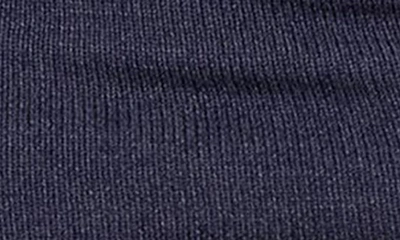 Shop Edikted Gino Foldover Knit Miniskirt In Blue-melange