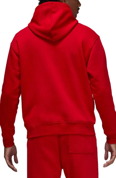 Shop Jordan Essentials Pullover Hoodie In Gym Red/ White