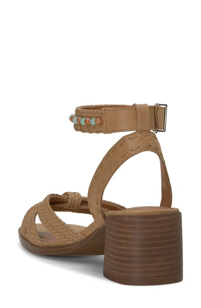 Shop Lucky Brand Jathan Ankle Strap Sandal In Sandstorm/ Sa Smhshl