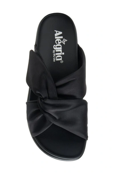 Alegria By Pg Lite Rylie Slide Sandal In Black