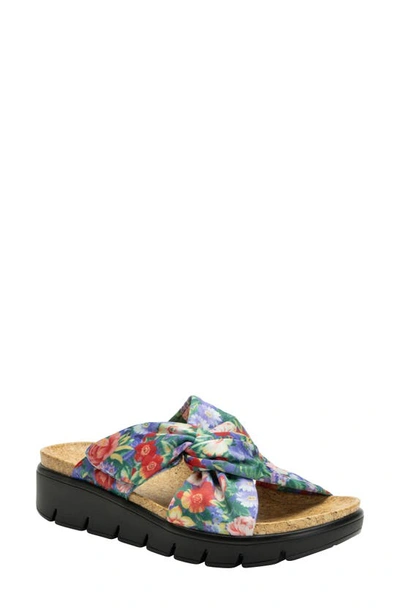 Shop Alegria By Pg Lite Rylie Slide Sandal In Green Goddess