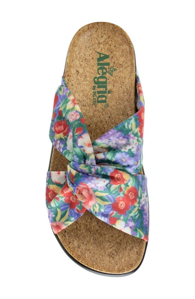 Alegria By Pg Lite Rylie Slide Sandal In Green Goddess