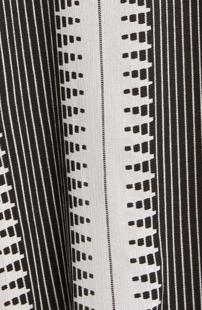 Shop Elan Cutout Tie Front Maxi Cover-up Sundress In Black/ White Kenya