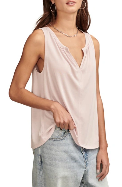 Shop Lucky Brand Sandwash Tank In Shell Pink