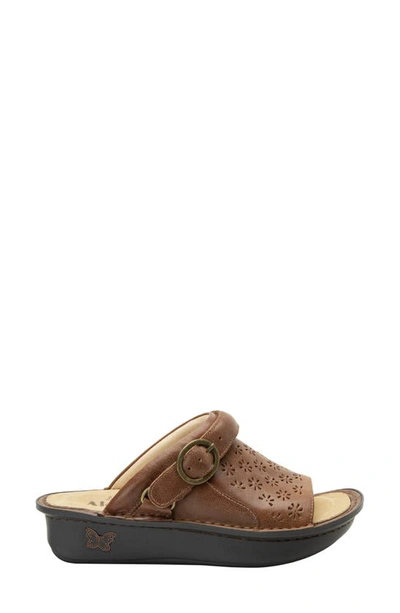 Shop Alegria By Pg Lite Klover Platform Sandal In Walnut