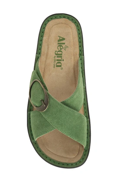 Shop Alegria By Pg Lite Vanya Loretta Slide Sandal In Olive You