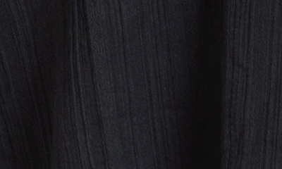 Shop Robin Piccone Jo Lace Trim Cover-up Tunic In Black