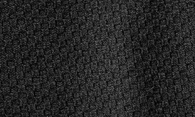 Fleece Factory Check Drawstring Shorts In Black