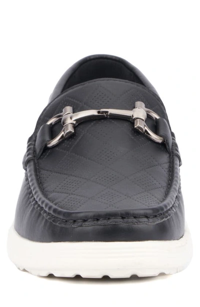 X-ray Miklos Diamond Quilt Loafer In Black