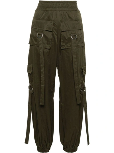 Shop Liu •jo Liu Jo Trousers With Pockets In Green