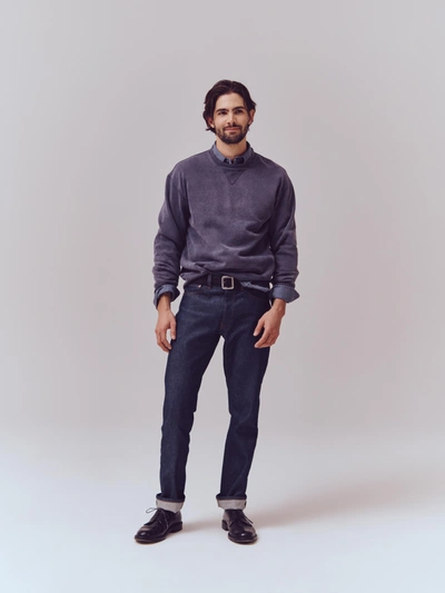 Shop Alex Mill Am Original 5 Pocket Jean In Raw Indigo