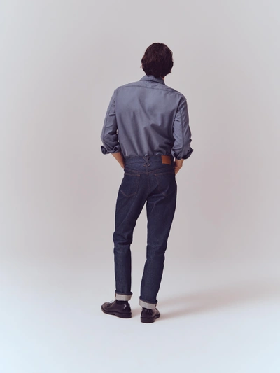 Shop Alex Mill Am Original 5 Pocket Jean In Raw Indigo