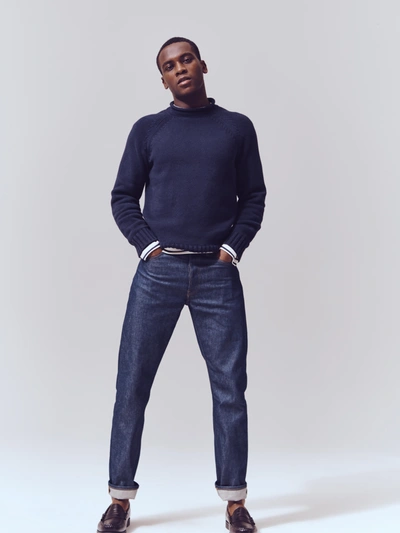 Shop Alex Mill Am Original 5 Pocket Jean In Raw Indigo