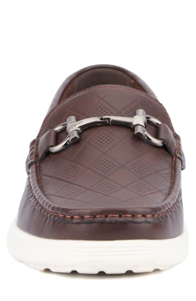 Shop X-ray Xray Miklos Diamond Quilt Loafer In Brown