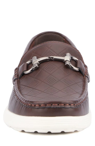 X-ray Miklos Diamond Quilt Loafer In Brown