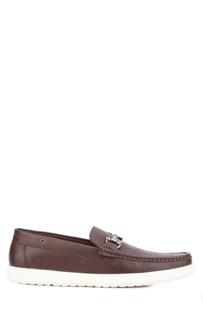 X-ray Miklos Diamond Quilt Loafer In Brown