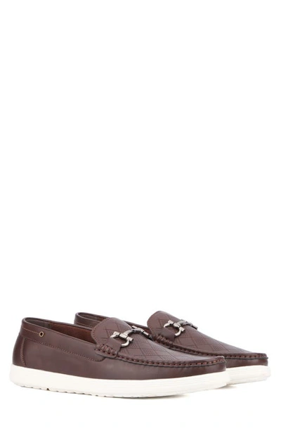 Shop X-ray Xray Miklos Diamond Quilt Loafer In Brown