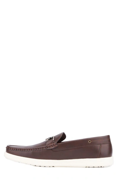 X-ray Miklos Diamond Quilt Loafer In Brown