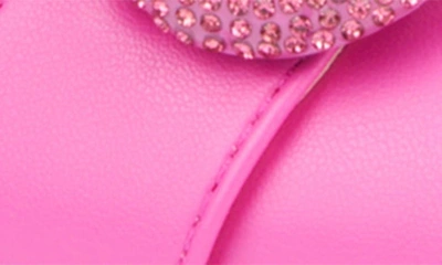 New York And Company Nadira Slide Sandal In Hot Pink
