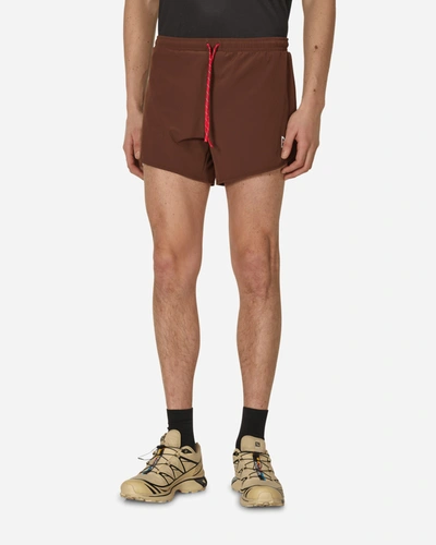 Shop District Vision 5 Training Shorts Cacao In Brown