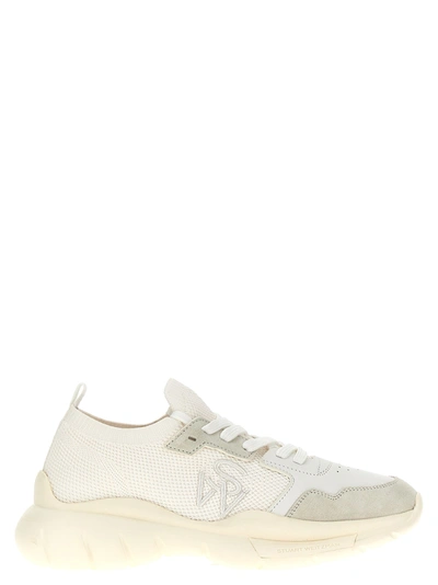 Shop Stuart Weitzman 50/50 Sneakers White