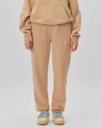 Shop Nike X Nocta Fleece Pants In Brown