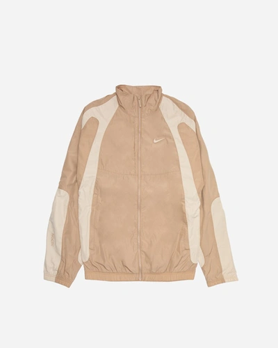 Shop Nike X Nocta Woven Track Jacket In Brown