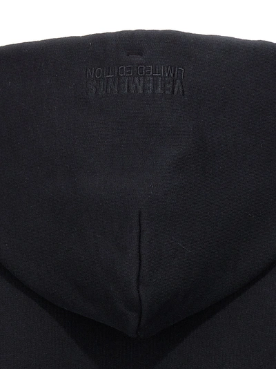 Shop Vetements Limited Edition Logo Sweatshirt White/black