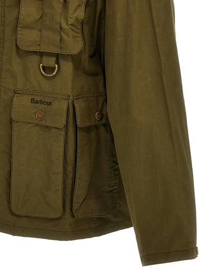 Shop Barbour Modified Transport Casual Jackets, Parka Green