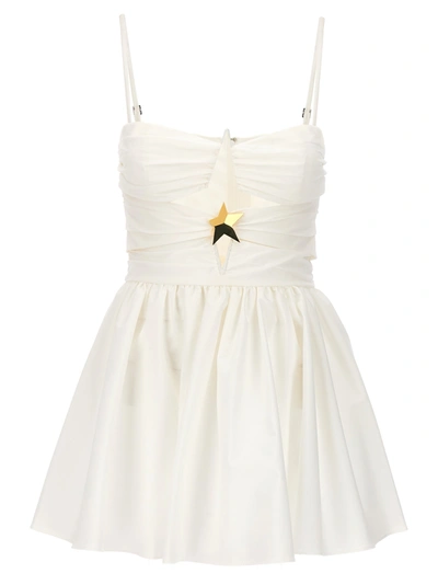 Shop Area Star Cut Out Dresses White