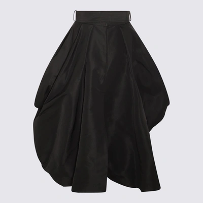 Shop Alexander Mcqueen Skirts Black