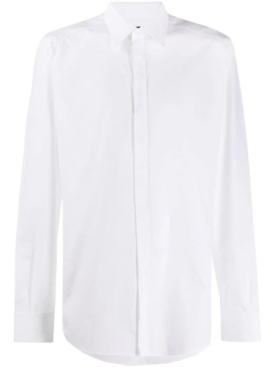 Shop Dolce & Gabbana Fitted Shirt In White