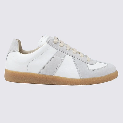 Shop Maison Margiela Sneakers In Dirty White