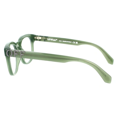 Shop Off-white Eyeglass In Green