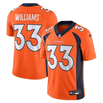 Shop Nike Javonte Williams Orange Denver Broncos  Vapor Untouchable Limited Jersey