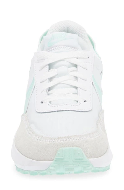 Shop Nike Waffle Debut Sneaker In White/ Mint Foam