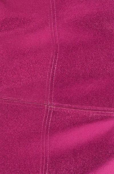 Nikki Lund Iggy Metallic Maxi Skirt In Pink